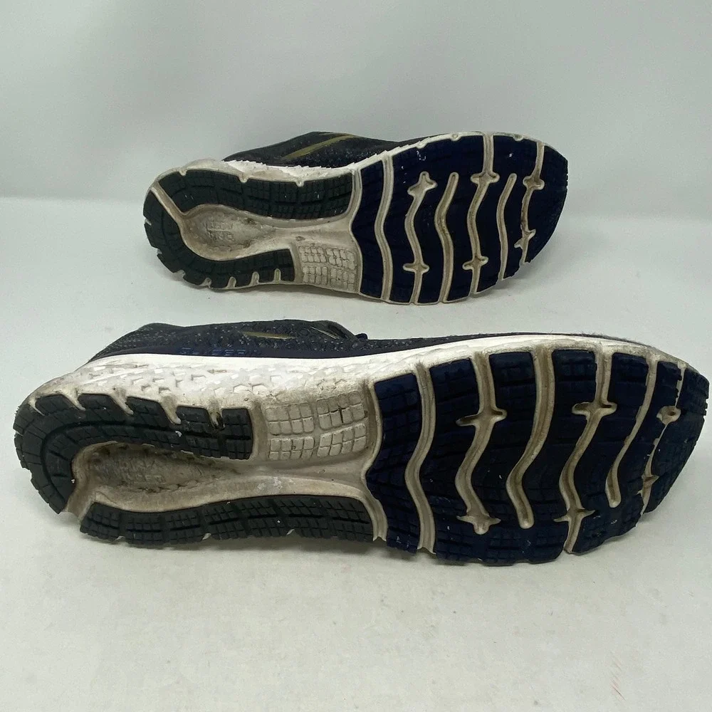 Brooks Glycerin 17 Mens Running Shoes Navy Gold 1102961D048 Size 13